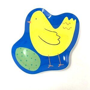 Target 9.5" Figural Chick Appetizer Plate Blue Yellow Room Essentials™ Melamine